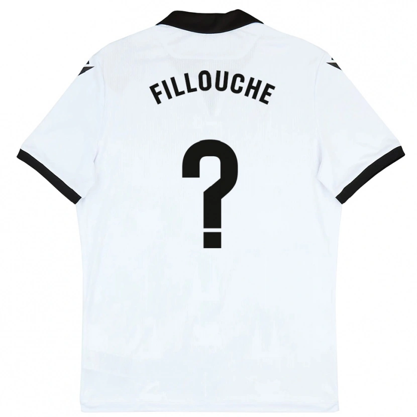 Danxen Kinder Salvador Fillouche #0 Weiß Schwarz Heimtrikot Trikot 2025/26 T-Shirt Österreich