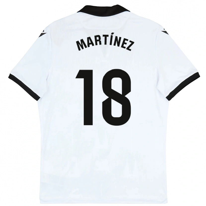 Danxen Kinder Brais Martínez #18 Weiß Schwarz Heimtrikot Trikot 2025/26 T-Shirt Österreich
