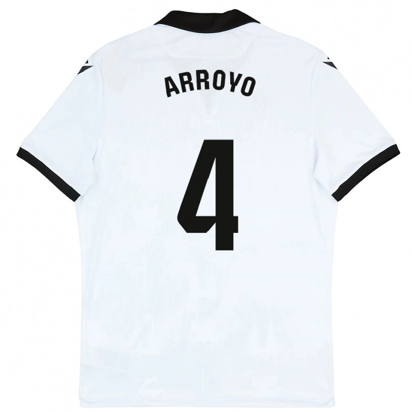 Danxen Kinder Anderson Arroyo #4 Weiß Schwarz Heimtrikot Trikot 2025/26 T-Shirt Österreich