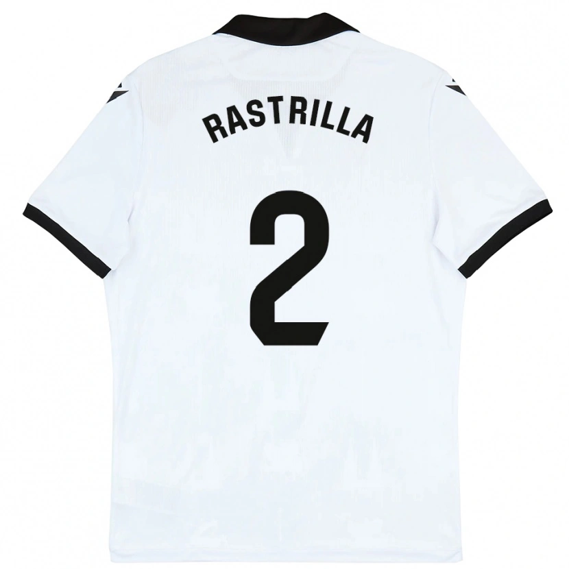 Danxen Kinder Hugo Rastrilla #2 Weiß Schwarz Heimtrikot Trikot 2025/26 T-Shirt Österreich