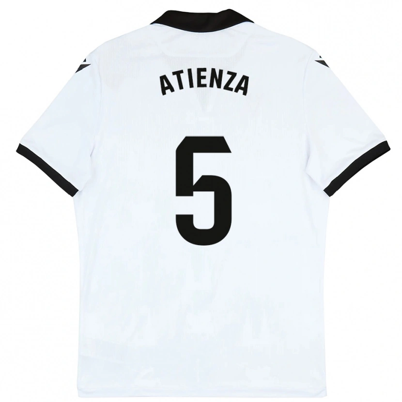 Danxen Kinder Miguel Atienza #5 Weiß Schwarz Heimtrikot Trikot 2025/26 T-Shirt Österreich