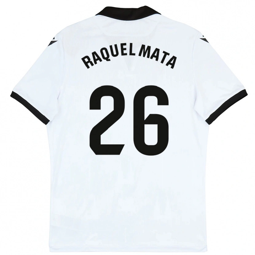 Danxen Kinder Raquel Mata #26 Weiß Schwarz Heimtrikot Trikot 2025/26 T-Shirt Österreich