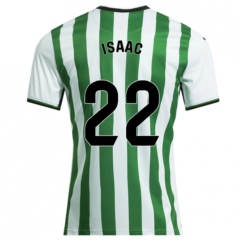 Danxen Kinder Carlos Isaac #22 Weiß Grün Heimtrikot Trikot 2025/26 T-Shirt Österreich