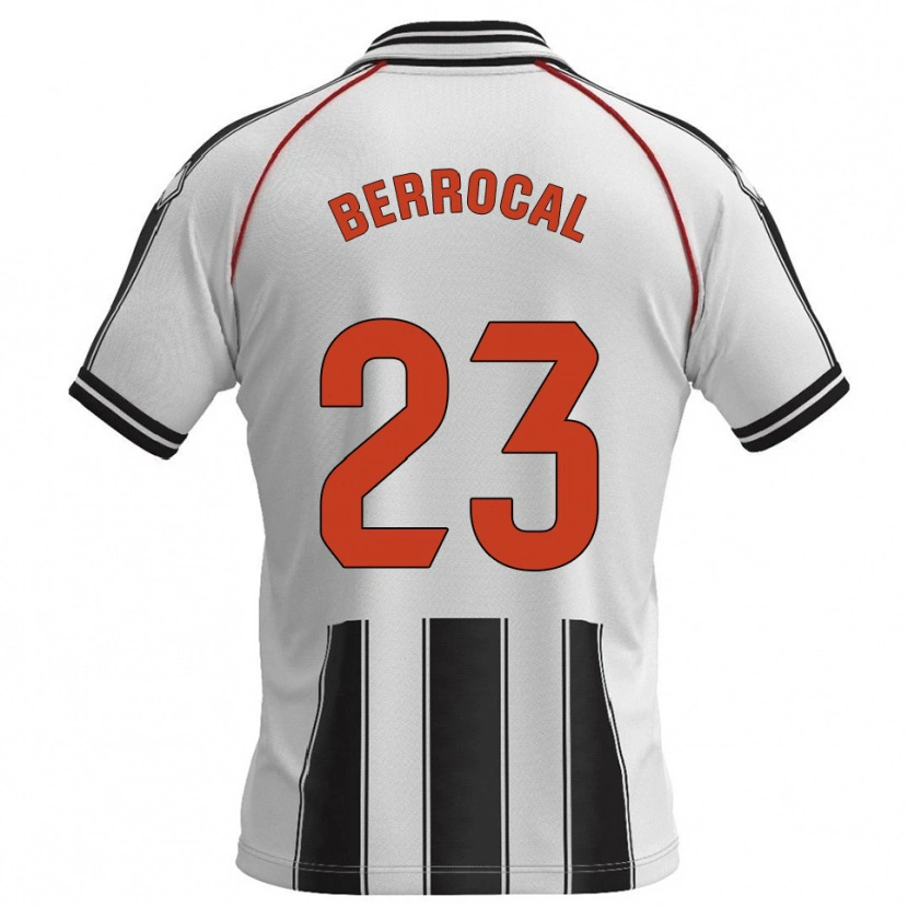 Danxen Kinder Manu Berrocal #23 Weiß Schwarz Heimtrikot Trikot 2025/26 T-Shirt Österreich