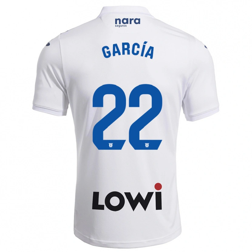 Danxen Kinder Hugo García #22 Weiß Marine Heimtrikot Trikot 2025/26 T-Shirt Österreich