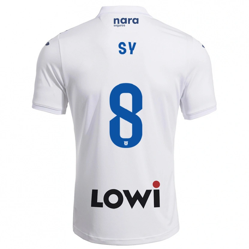 Danxen Kinder Ablaye Sy #8 Weiß Marine Heimtrikot Trikot 2025/26 T-Shirt Österreich