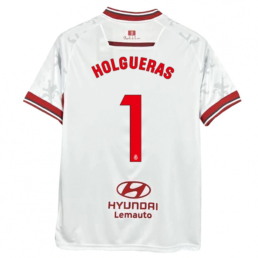 Danxen Kinder Javi Holgueras #1 Weiß Rot Heimtrikot Trikot 2025/26 T-Shirt Österreich