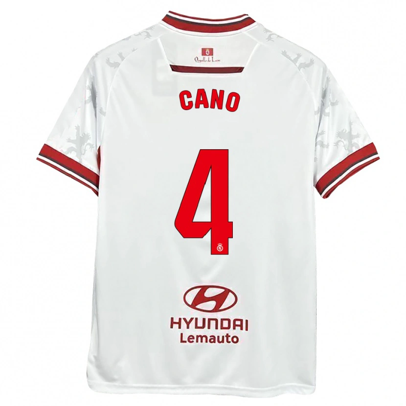 Danxen Kinder Marcos Cano #4 Weiß Rot Heimtrikot Trikot 2025/26 T-Shirt Österreich