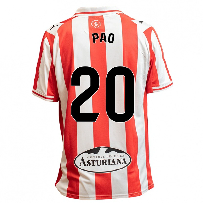 Danxen Kinder Paola Hernández Martín #20 Weiß Rot Heimtrikot Trikot 2025/26 T-Shirt Österreich