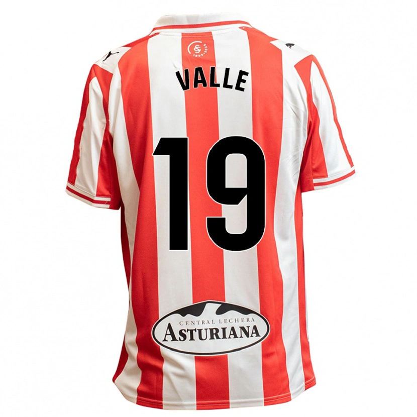 Danxen Kinder Lucía Valle Blanco #19 Weiß Rot Heimtrikot Trikot 2025/26 T-Shirt Österreich