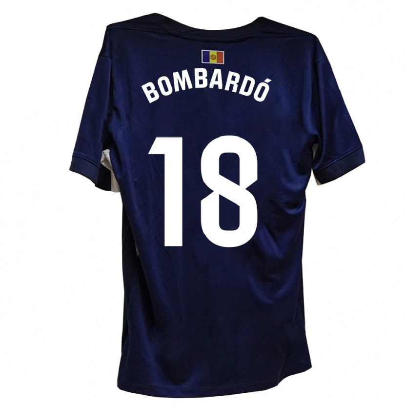 Danxen Kinder Marc Bombardó #18 Marineblau Weiß Heimtrikot Trikot 2025/26 T-Shirt Österreich