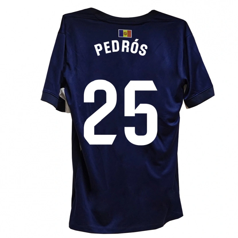 Danxen Kinder Isaac Pedrós #25 Marineblau Weiß Heimtrikot Trikot 2025/26 T-Shirt Österreich