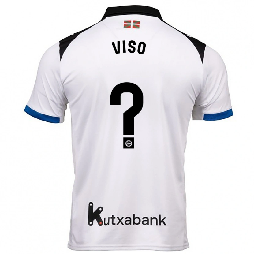 Danxen Kinder Carlo Viso #0 Weiß Blau Auswärtstrikot Trikot 2025/26 T-Shirt Österreich