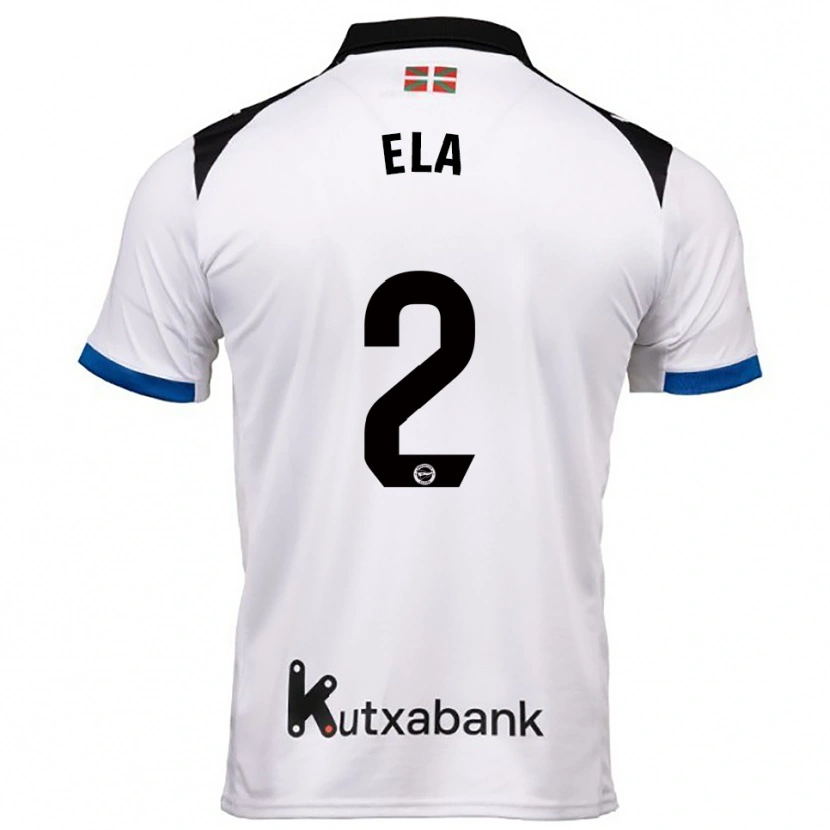 Danxen Kinder Noé Ela #2 Weiß Blau Auswärtstrikot Trikot 2025/26 T-Shirt Österreich