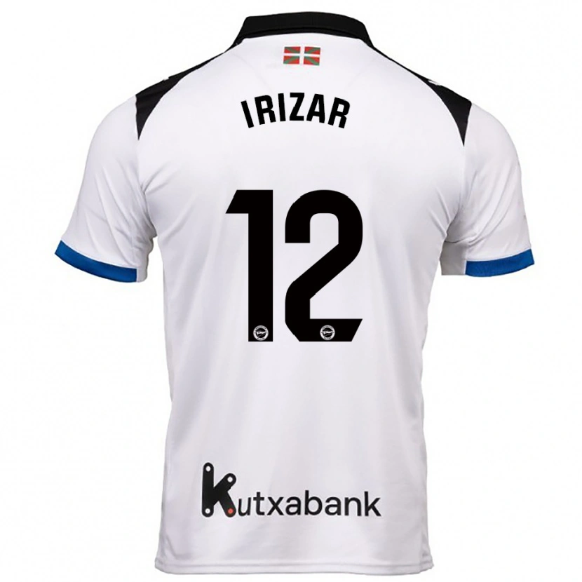 Danxen Kinder Manex Irizar #12 Weiß Blau Auswärtstrikot Trikot 2025/26 T-Shirt Österreich