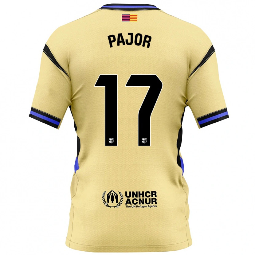 Danxen Kinder Ewa Pajor #17 Gelb Schwarz Auswärtstrikot Trikot 2025/26 T-Shirt Österreich