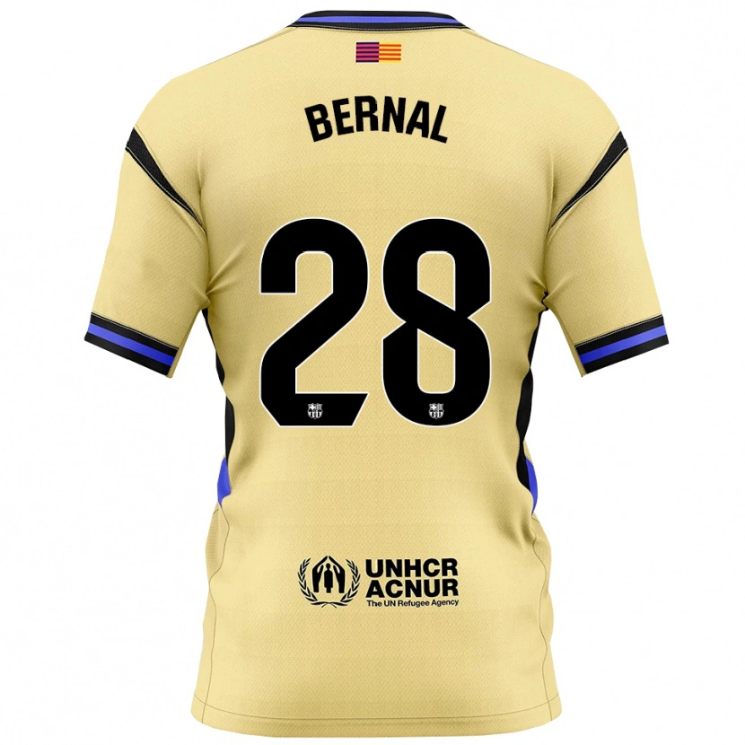Danxen Kinder Marc Bernal #28 Gelb Schwarz Auswärtstrikot Trikot 2025/26 T-Shirt Österreich
