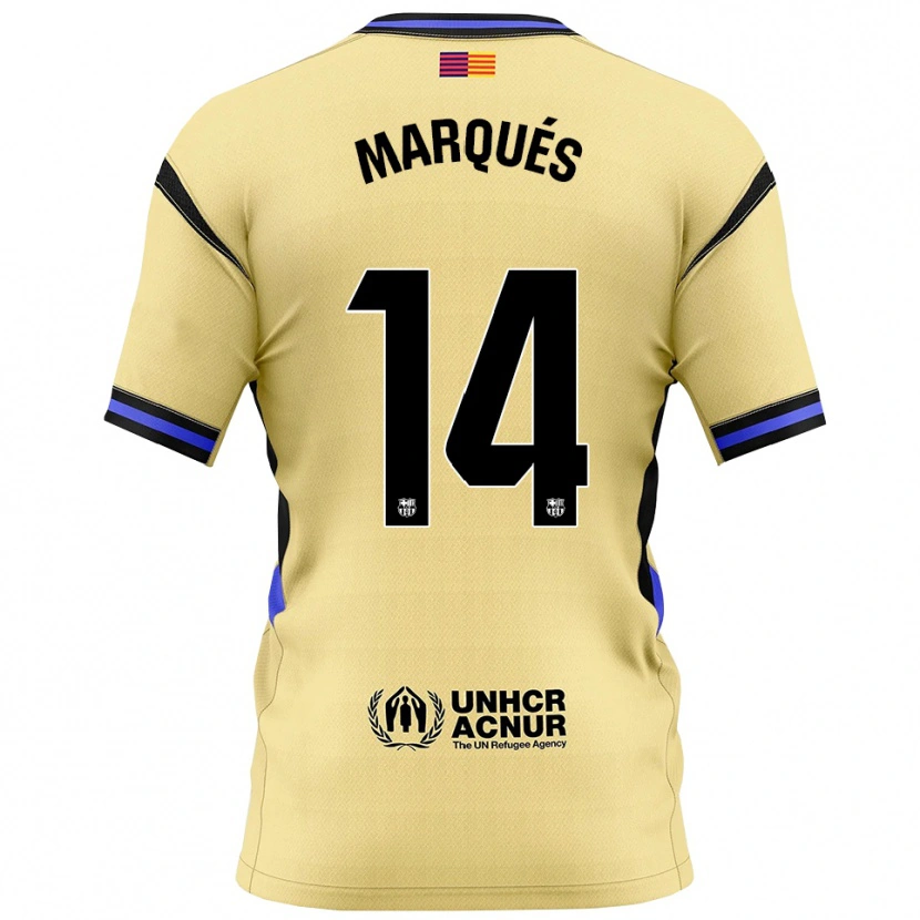 Danxen Kinder Tommy Marqués #14 Gelb Schwarz Auswärtstrikot Trikot 2025/26 T-Shirt Österreich