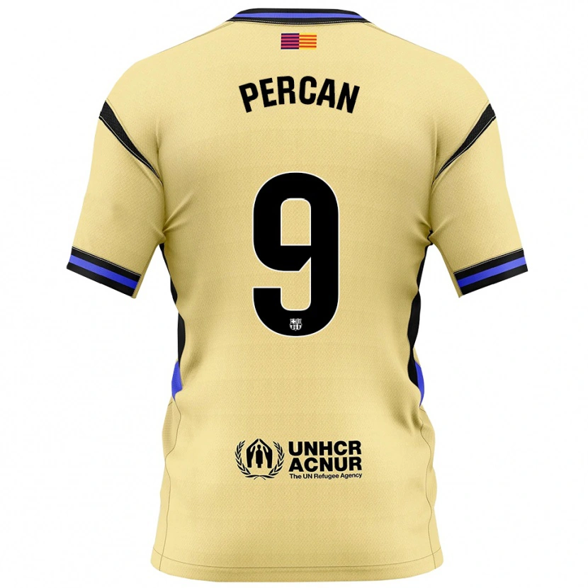 Danxen Kinder Diego Percan #9 Gelb Schwarz Auswärtstrikot Trikot 2025/26 T-Shirt Österreich