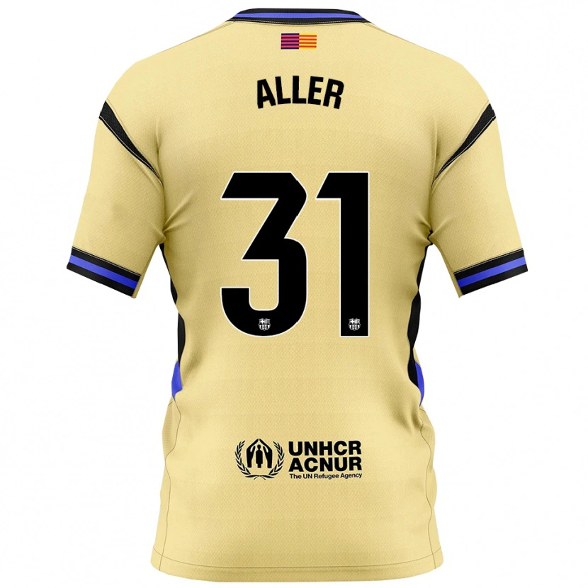 Danxen Kinder Eder Aller #31 Gelb Schwarz Auswärtstrikot Trikot 2025/26 T-Shirt Österreich