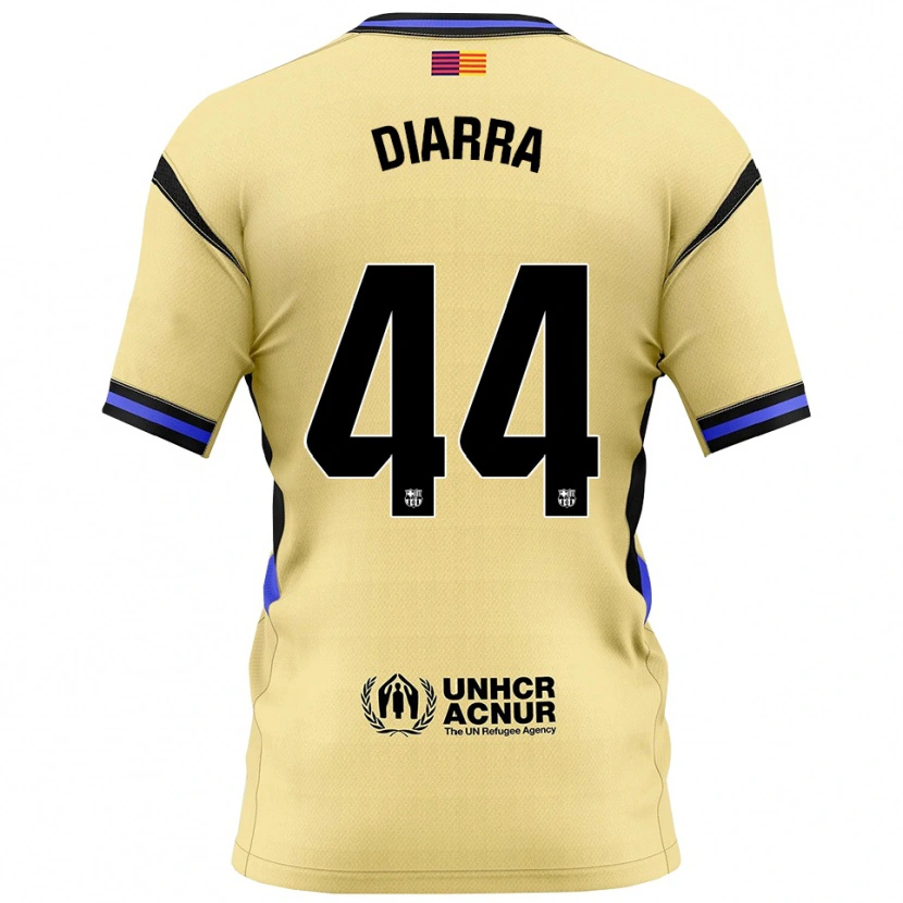 Danxen Kinder Ibrahim Diarra #44 Gelb Schwarz Auswärtstrikot Trikot 2025/26 T-Shirt Österreich