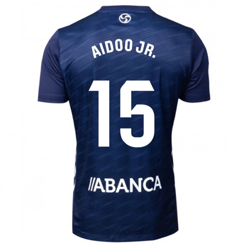 Danxen Kinder Joseph Aidoo #15 Marine Weiß Auswärtstrikot Trikot 2025/26 T-Shirt Österreich