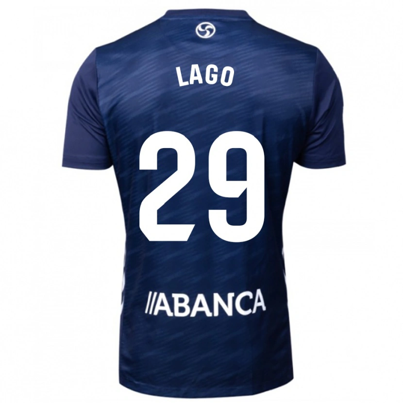 Danxen Kinder Yoel Lago #29 Marine Weiß Auswärtstrikot Trikot 2025/26 T-Shirt Österreich
