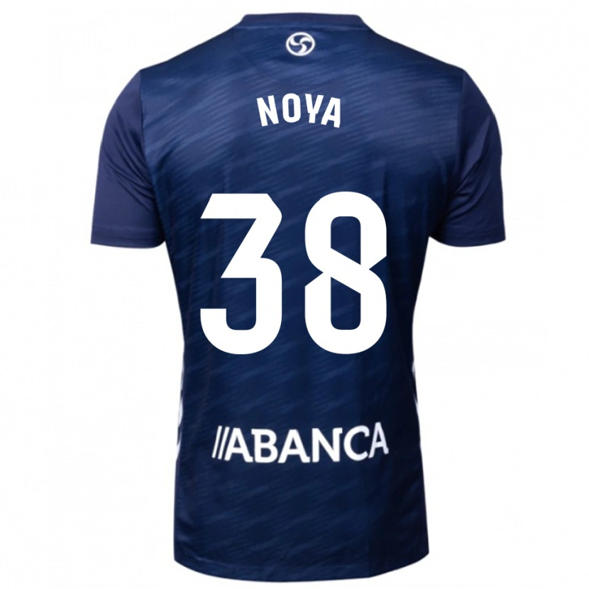 Danxen Kinder Dani Noya #38 Marine Weiß Auswärtstrikot Trikot 2025/26 T-Shirt Österreich