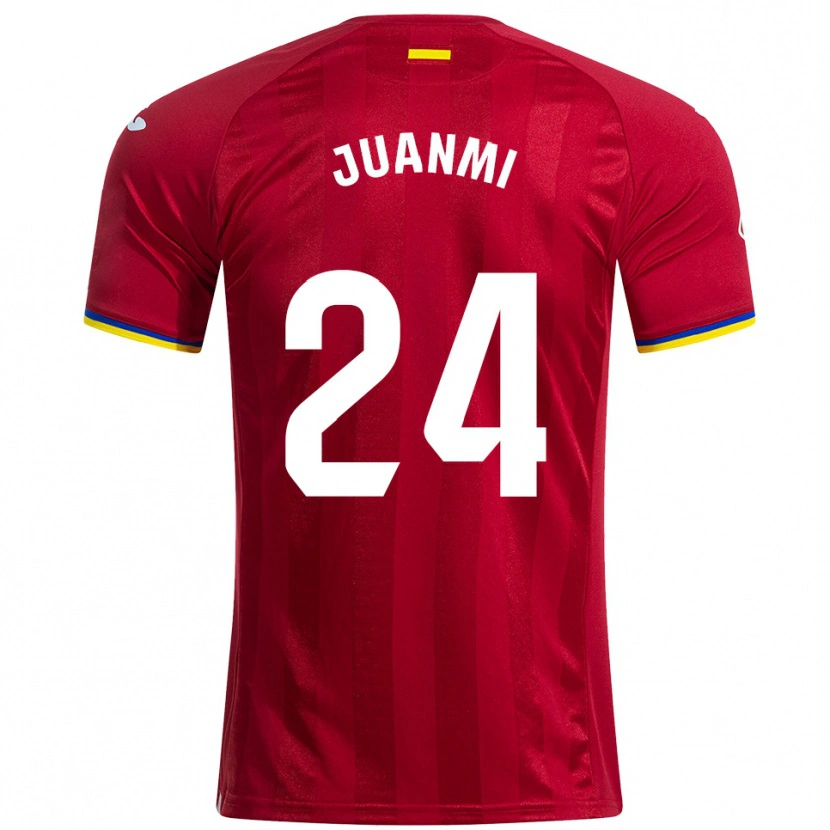 Danxen Kinder Juanmi #24 Rot Gelb Blau Auswärtstrikot Trikot 2025/26 T-Shirt Österreich