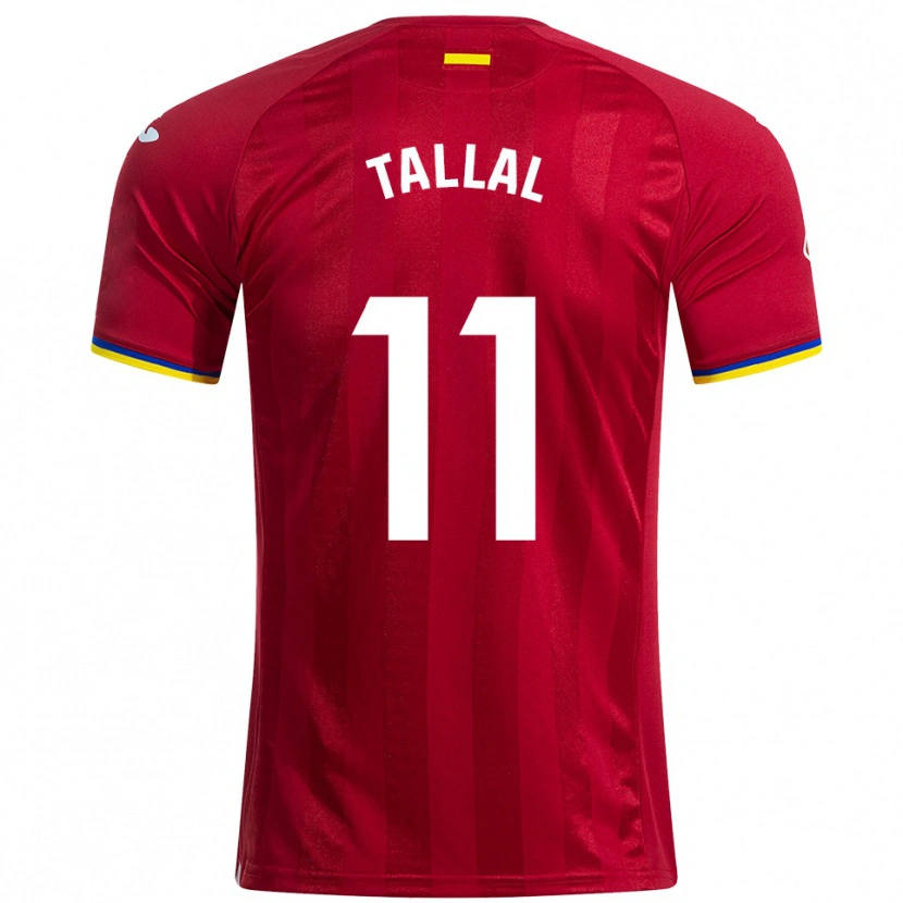 Danxen Kinder Yassin Tallal #11 Rot Gelb Blau Auswärtstrikot Trikot 2025/26 T-Shirt Österreich