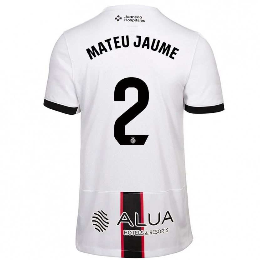 Danxen Kinder Mateu Morey #2 Weiß Schwarz Auswärtstrikot Trikot 2025/26 T-Shirt Österreich