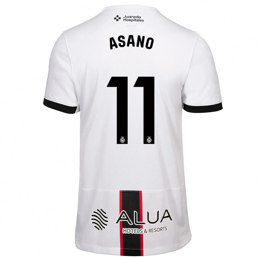 Danxen Kinder Takuma Asano #11 Weiß Schwarz Auswärtstrikot Trikot 2025/26 T-Shirt Österreich