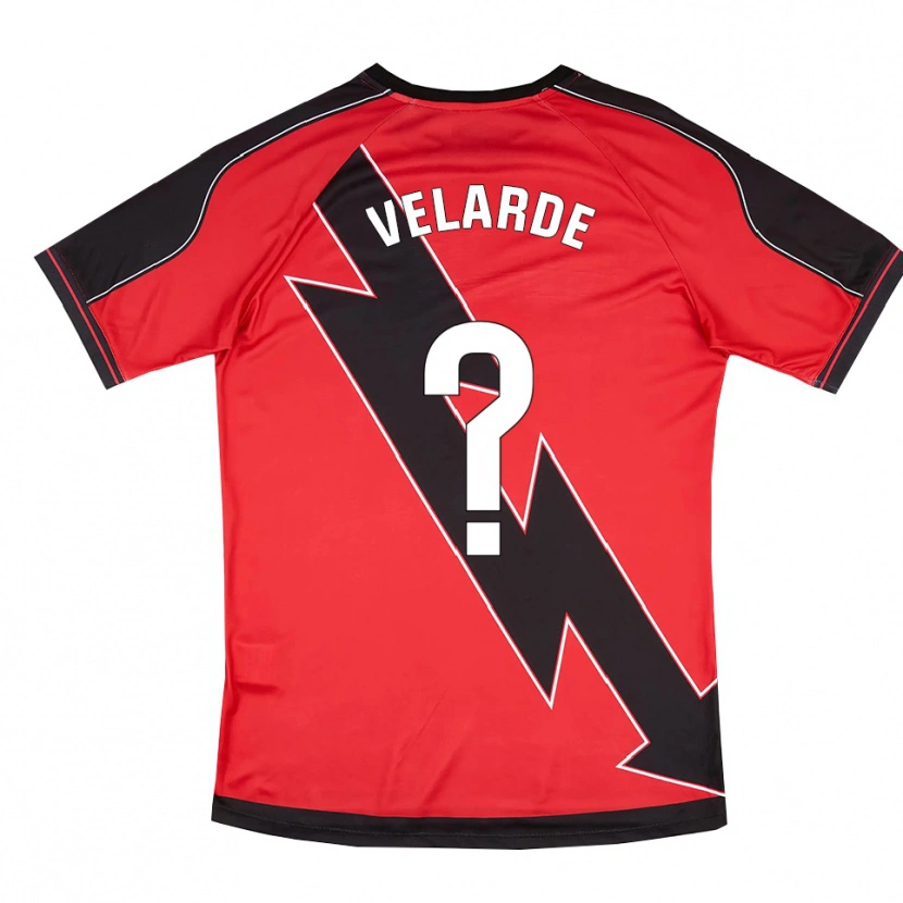 Danxen Kinder Sara Velarde López #0 Rot Schwarz Auswärtstrikot Trikot 2025/26 T-Shirt Österreich