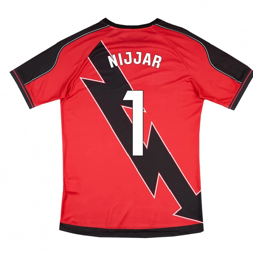 Danxen Kinder Tejpal Nijjar #1 Rot Schwarz Auswärtstrikot Trikot 2025/26 T-Shirt Österreich