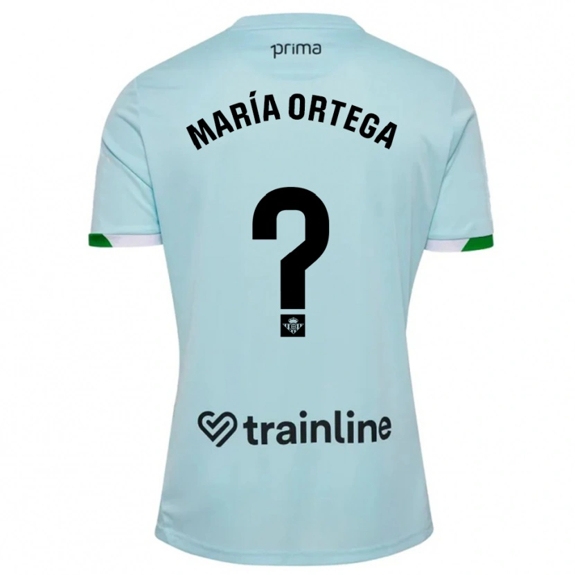 Danxen Kinder José María Ortega #0 Himmelblau Grün Auswärtstrikot Trikot 2025/26 T-Shirt Österreich