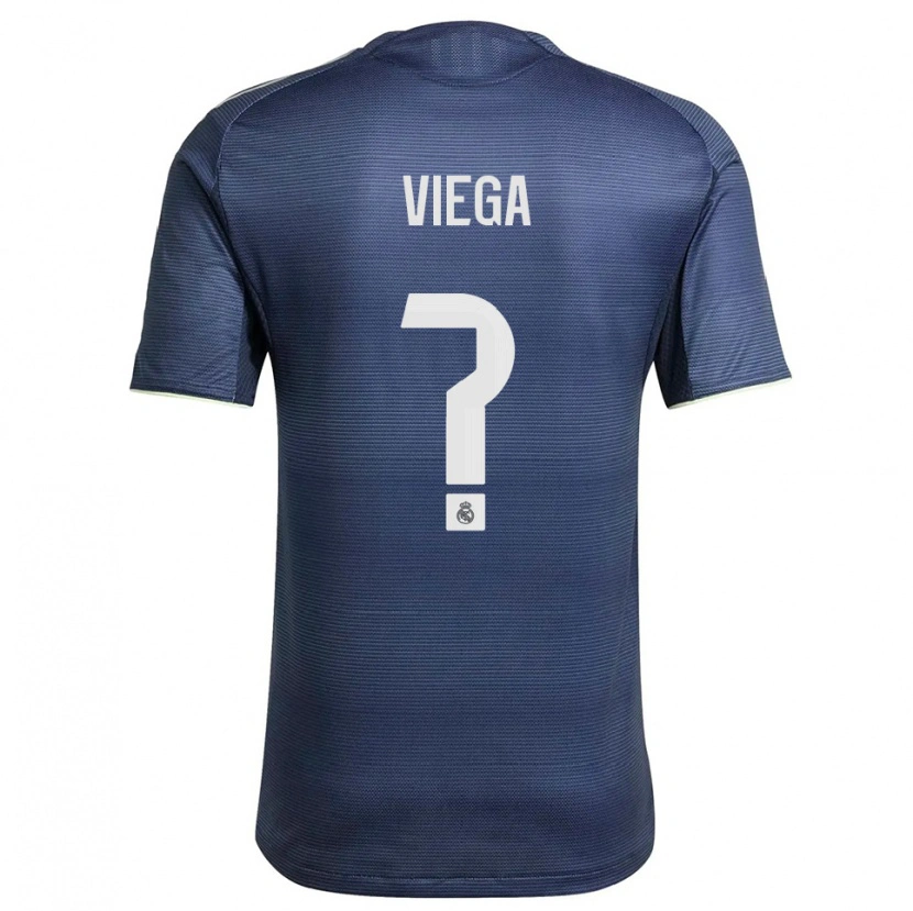 Danxen Kinder Marcos Viega #0 Marine Silber Auswärtstrikot Trikot 2025/26 T-Shirt Österreich