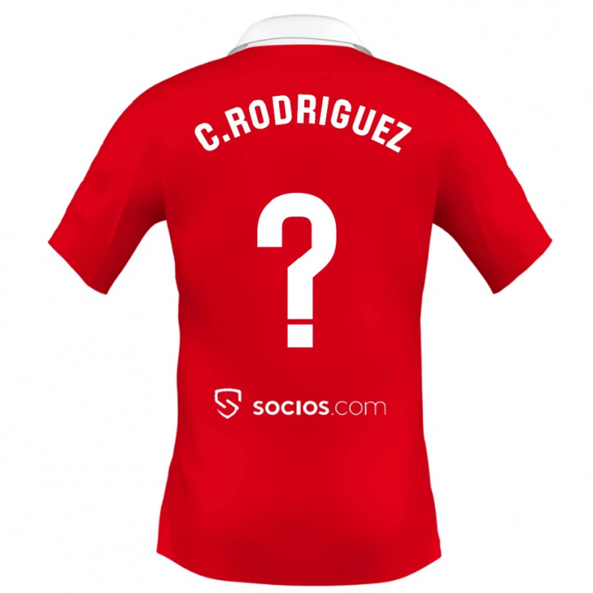 Danxen Kinder Carlos Rodríguez #0 Rot Weiß Grau Auswärtstrikot Trikot 2025/26 T-Shirt Österreich