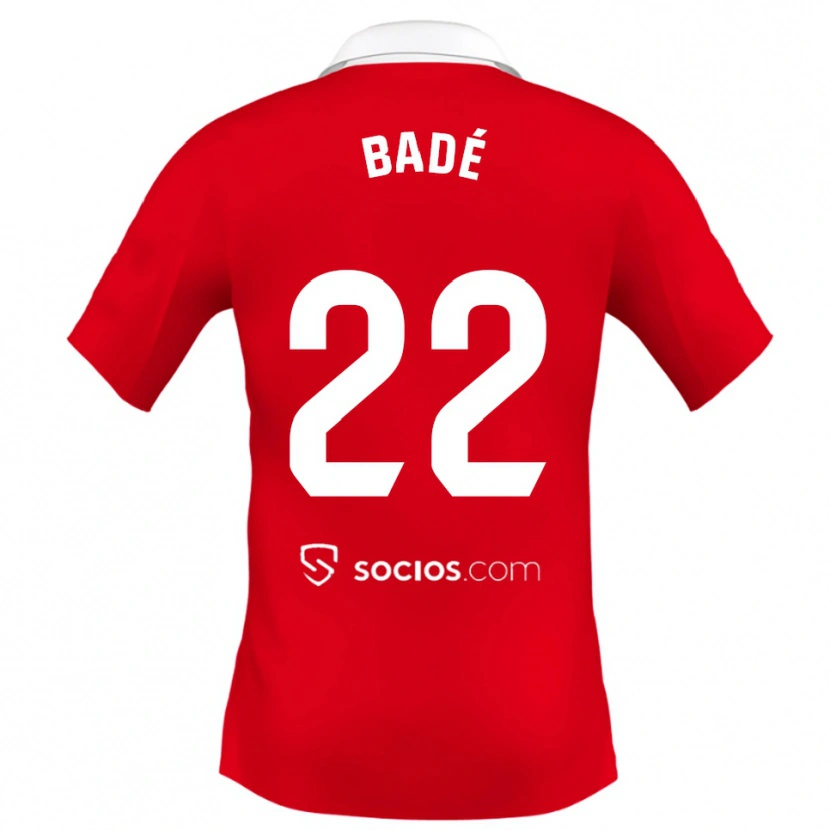 Danxen Kinder Loïc Badé #22 Rot Weiß Grau Auswärtstrikot Trikot 2025/26 T-Shirt Österreich