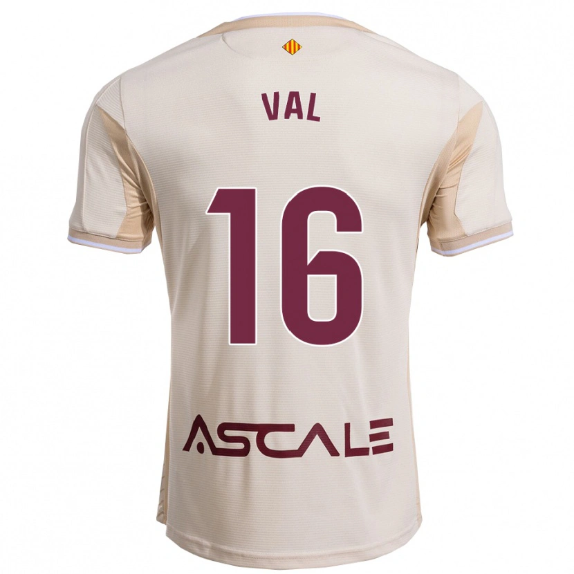 Danxen Kinder Brais Val #16 Cremeweiß Burgunderrot Auswärtstrikot Trikot 2025/26 T-Shirt Österreich