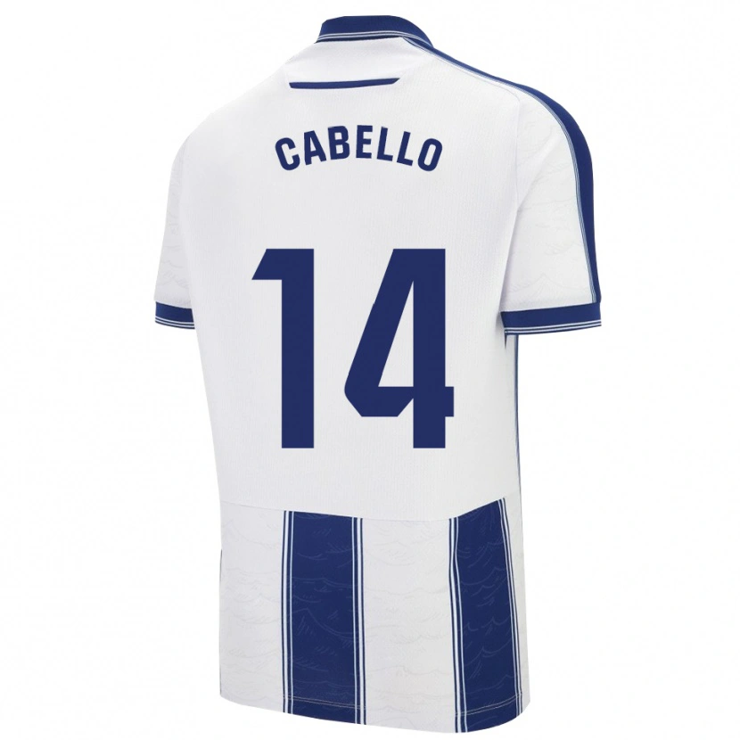 Danxen Kinder Jorge Cabello #14 Marine Weiß Auswärtstrikot Trikot 2025/26 T-Shirt Österreich