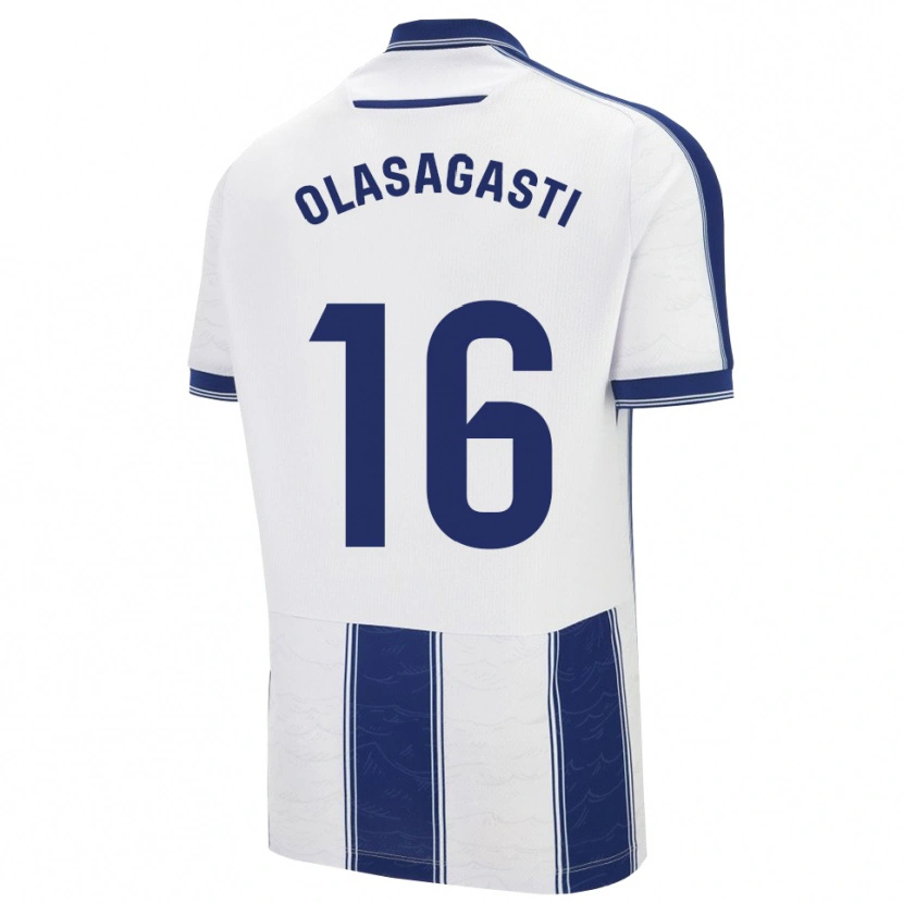 Danxen Kinder Jon Ander Olasagasti #16 Marine Weiß Auswärtstrikot Trikot 2025/26 T-Shirt Österreich