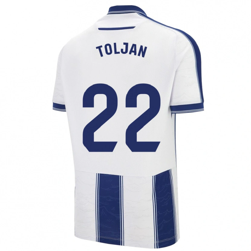 Danxen Kinder Jeremy Toljan #22 Marine Weiß Auswärtstrikot Trikot 2025/26 T-Shirt Österreich
