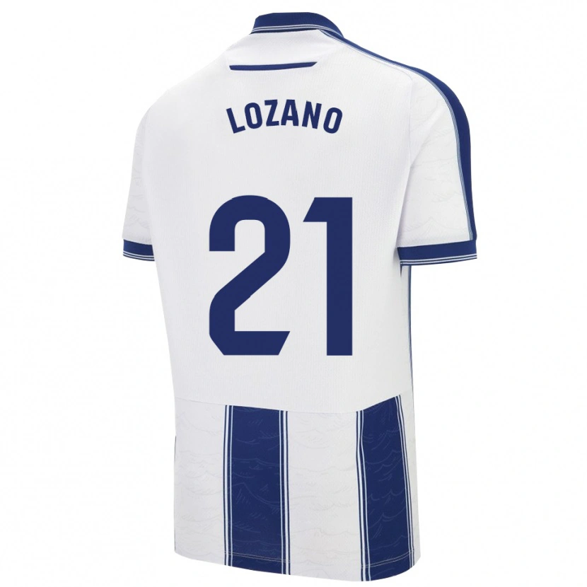 Danxen Kinder Sergio Lozano #21 Marine Weiß Auswärtstrikot Trikot 2025/26 T-Shirt Österreich