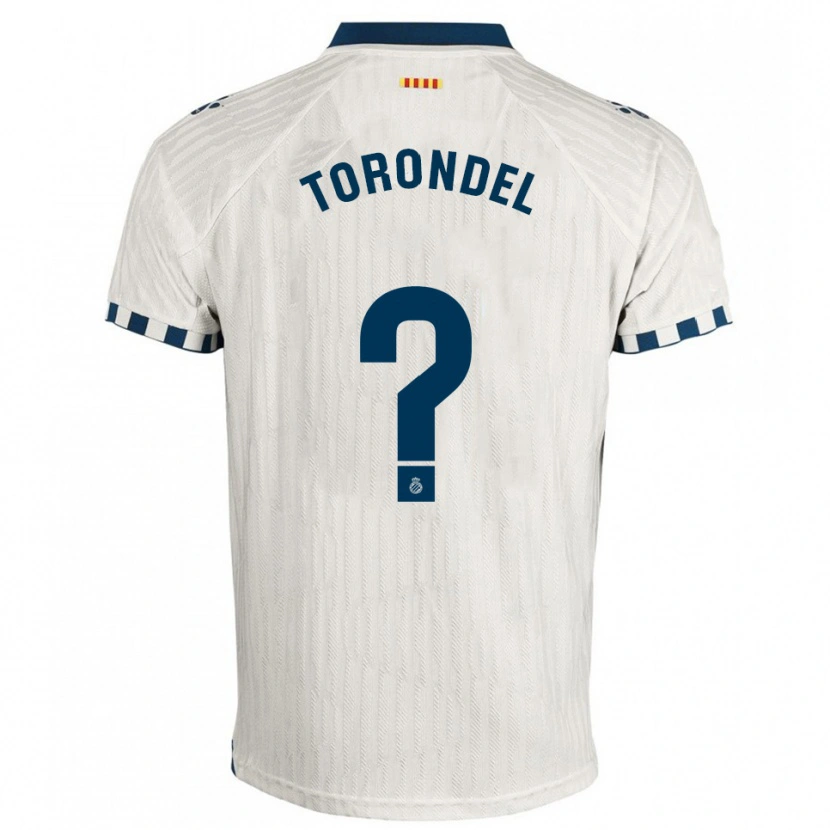 Danxen Kinder Aitor Torondel #0 Weiß Blau Auswärtstrikot Trikot 2025/26 T-Shirt Österreich
