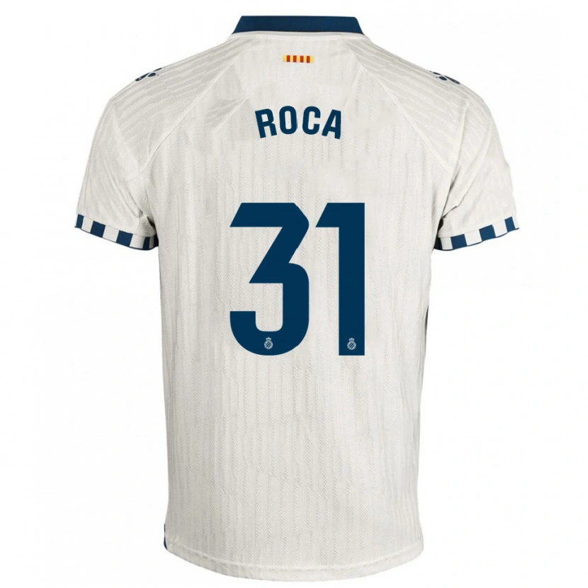 Danxen Kinder Antoniu Roca #31 Weiß Blau Auswärtstrikot Trikot 2025/26 T-Shirt Österreich