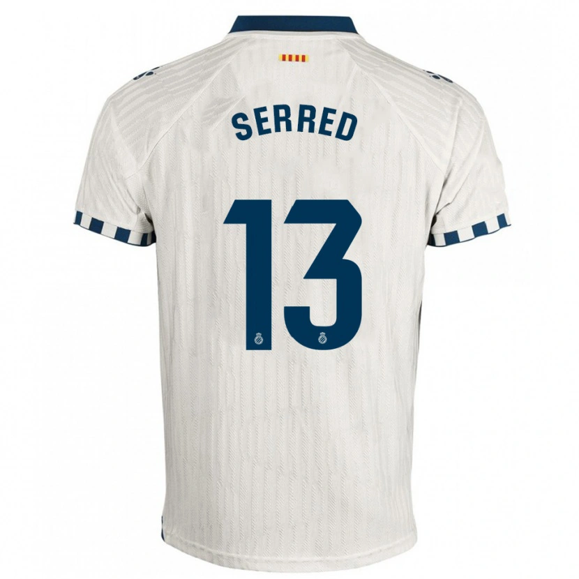 Danxen Kinder Llorenç Serred #13 Weiß Blau Auswärtstrikot Trikot 2025/26 T-Shirt Österreich