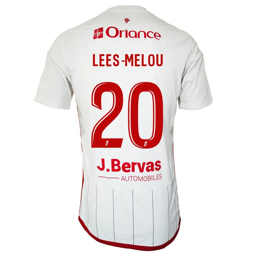 Danxen Kinder Pierre Lees-Melou #20 Weiß Rot Auswärtstrikot Trikot 2025/26 T-Shirt Österreich