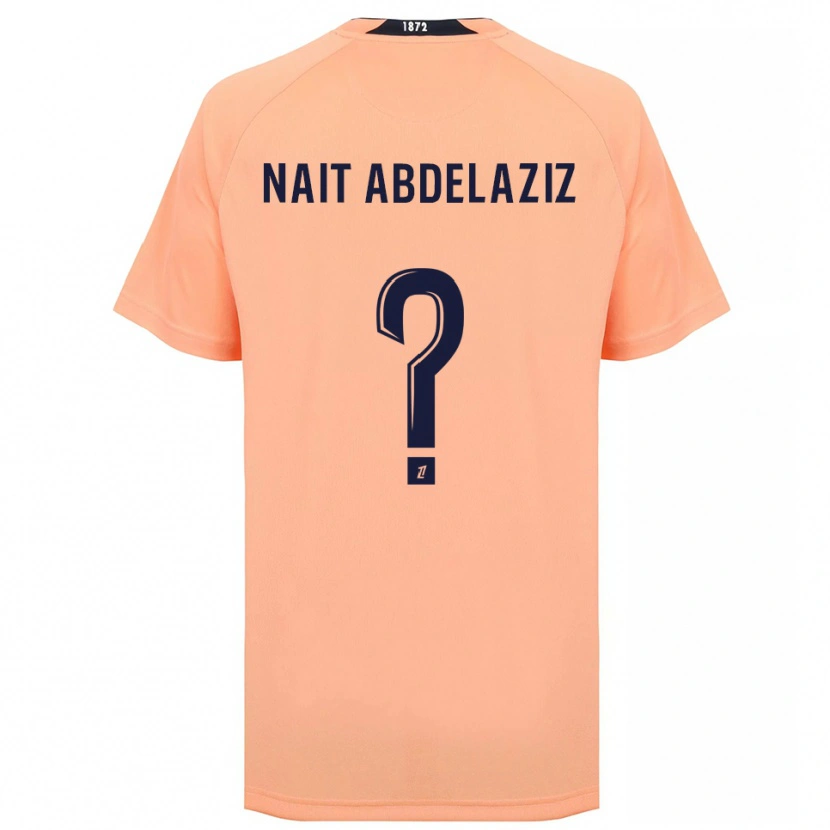 Danxen Kinder Elias Naït Abdelaziz #0 Orange Marineblau Auswärtstrikot Trikot 2025/26 T-Shirt Österreich