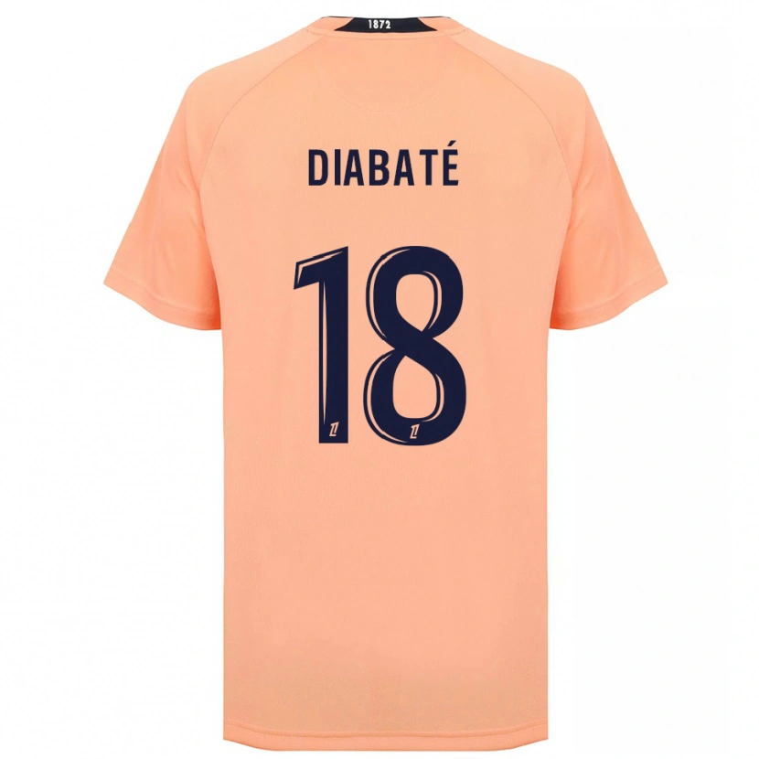 Danxen Kinder Adams Diabaté #18 Orange Marineblau Auswärtstrikot Trikot 2025/26 T-Shirt Österreich