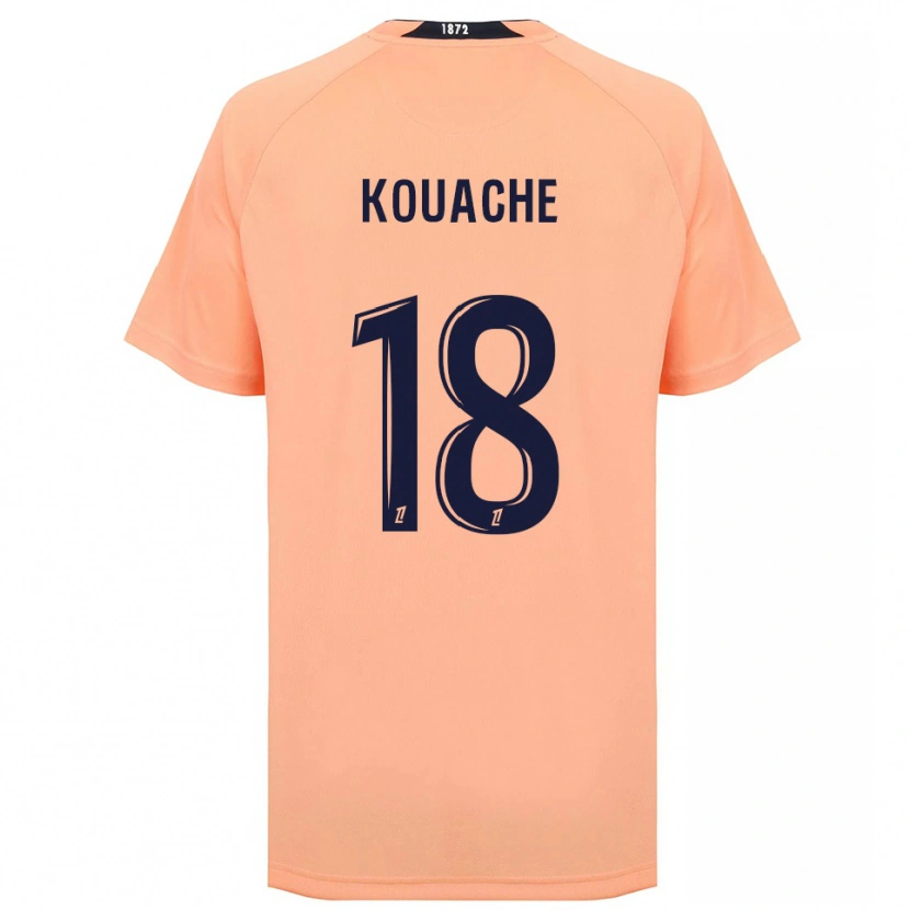 Danxen Kinder Éva Kouache #18 Orange Marineblau Auswärtstrikot Trikot 2025/26 T-Shirt Österreich